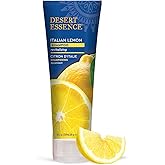 Desert Essence Italian Lemon Clarifying Shampoo with Aloe, 8 fl oz | Revitalizing removes excess oil and product buildup while rice amino acids help impart natural shine