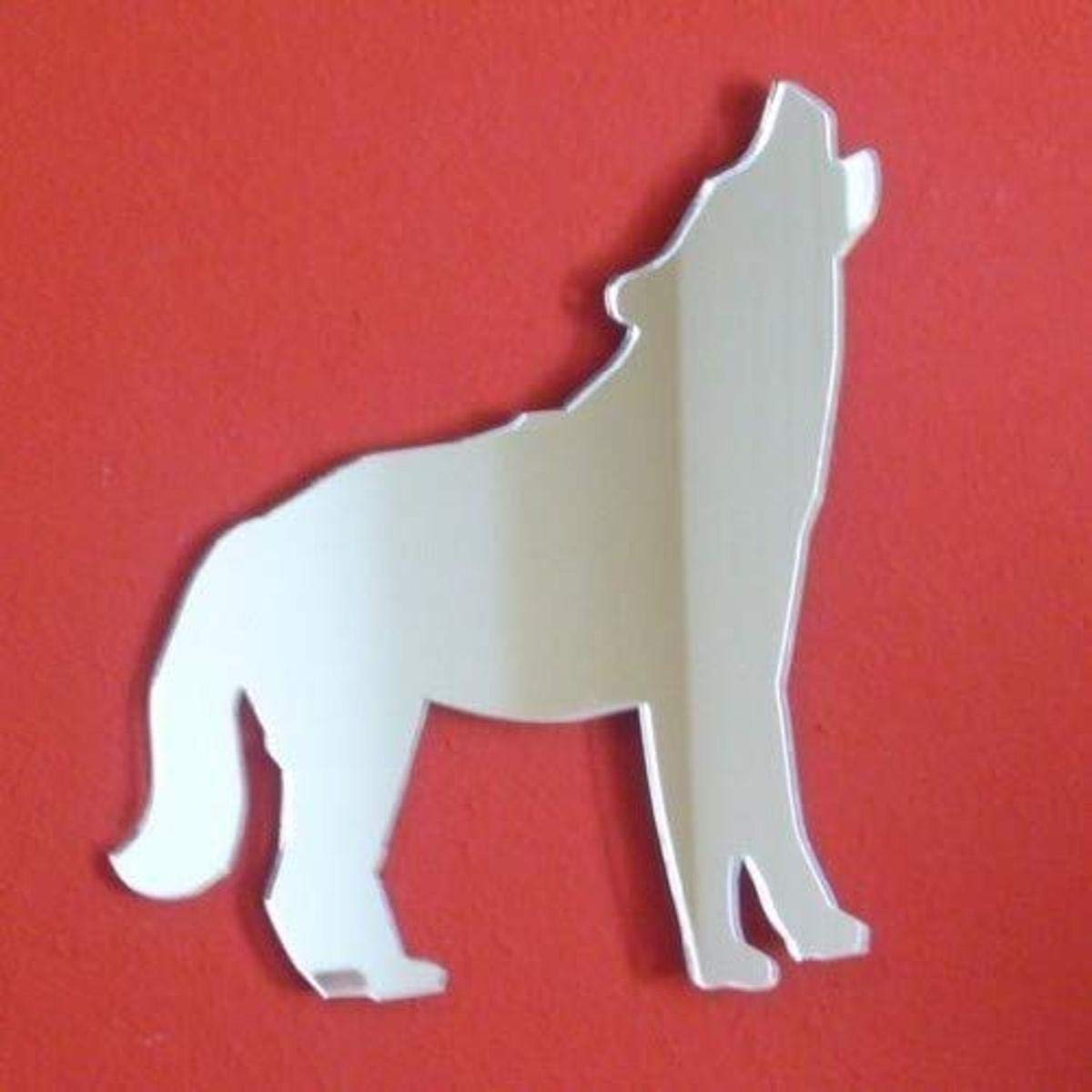 Alsatian Howling Mirror 45cm x 35cm