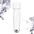 Handheld Portable Back Massager - Small Mini Muscle Massager for Soothing Back Shoulder Whole Body Muscle Fatigue, Back Massager Tool to Relieve Pressure and Promote Relaxation - White