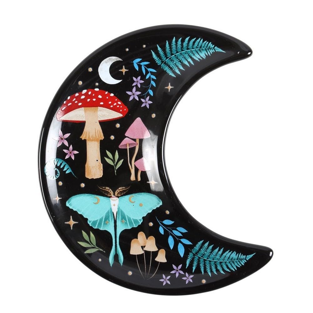 Something Different Wholesale Gorgeous Celestial Trinket Dish: Crescent Moon Design - Perfect for Jewelry and Keepsakes - Celestial Touch Dish