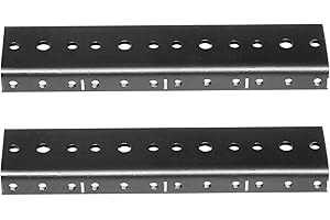 Reliable Hardware Company RH-4-SRR-A Rack Rail, Black