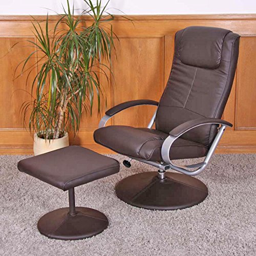 Poltrona-relax-N44-ecopelle-inclinabile-68x83x101cm-con-poggiapiedi-marrone