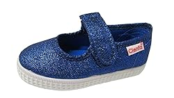 Cienta Girls Mary Jane Shoe, Navy, 25 M EU / 8 M US