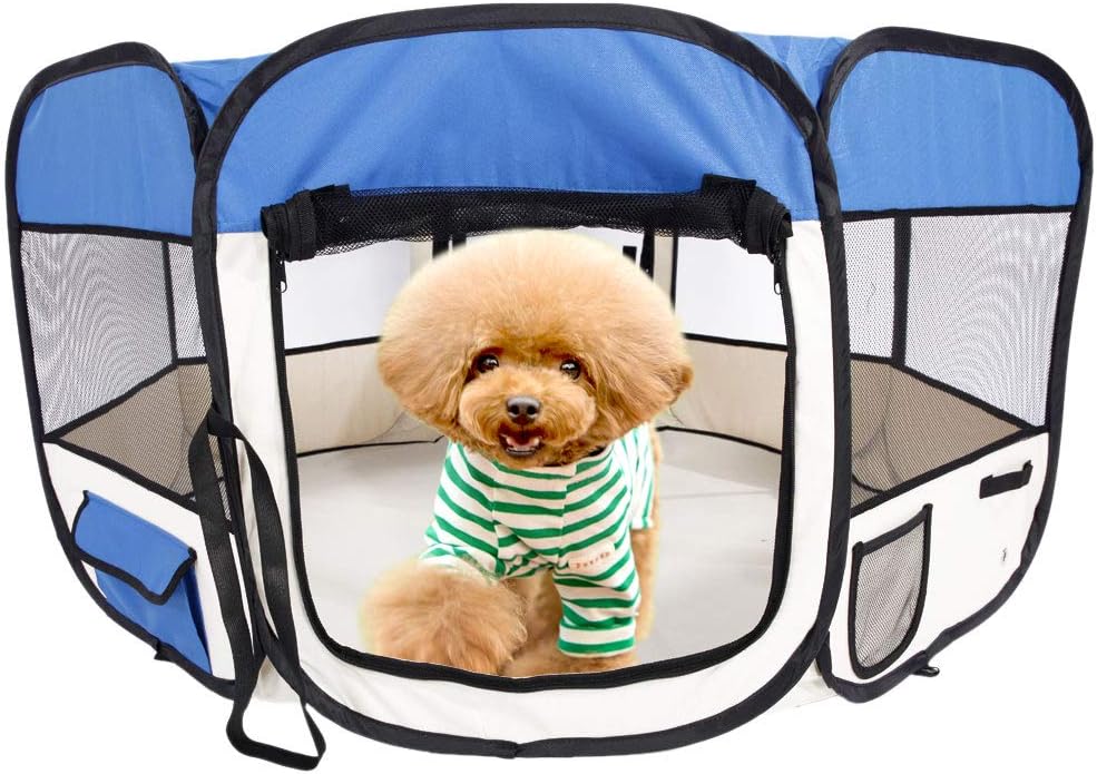 soft sided pet playpen