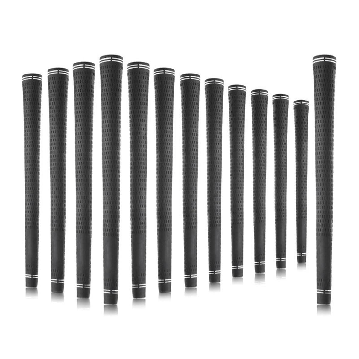 Hopbucan 13Pcs Golf Grips Golf Grip Standard Golf Clubs Grips Anti-Slip All Weather Golf Accessories
