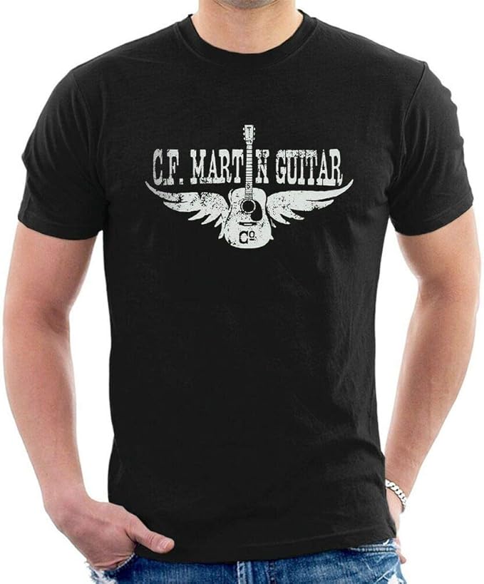 Cf Martin Guitars TShirt Printed Tee Graphic Top for Men Shirt Amazon