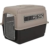Petmate Ultra Vari Dog Kennel 40in, Medium to Large Dogs 70 to 90lbs | A Heavy Duty Crate for Travel, Made in USA