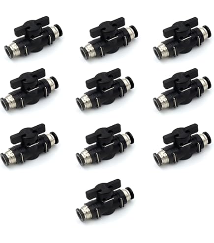 Torque 1/4" Air Inflation Schrader Valve With Push-to-Connect – DOT Approved, F3032 Compatible