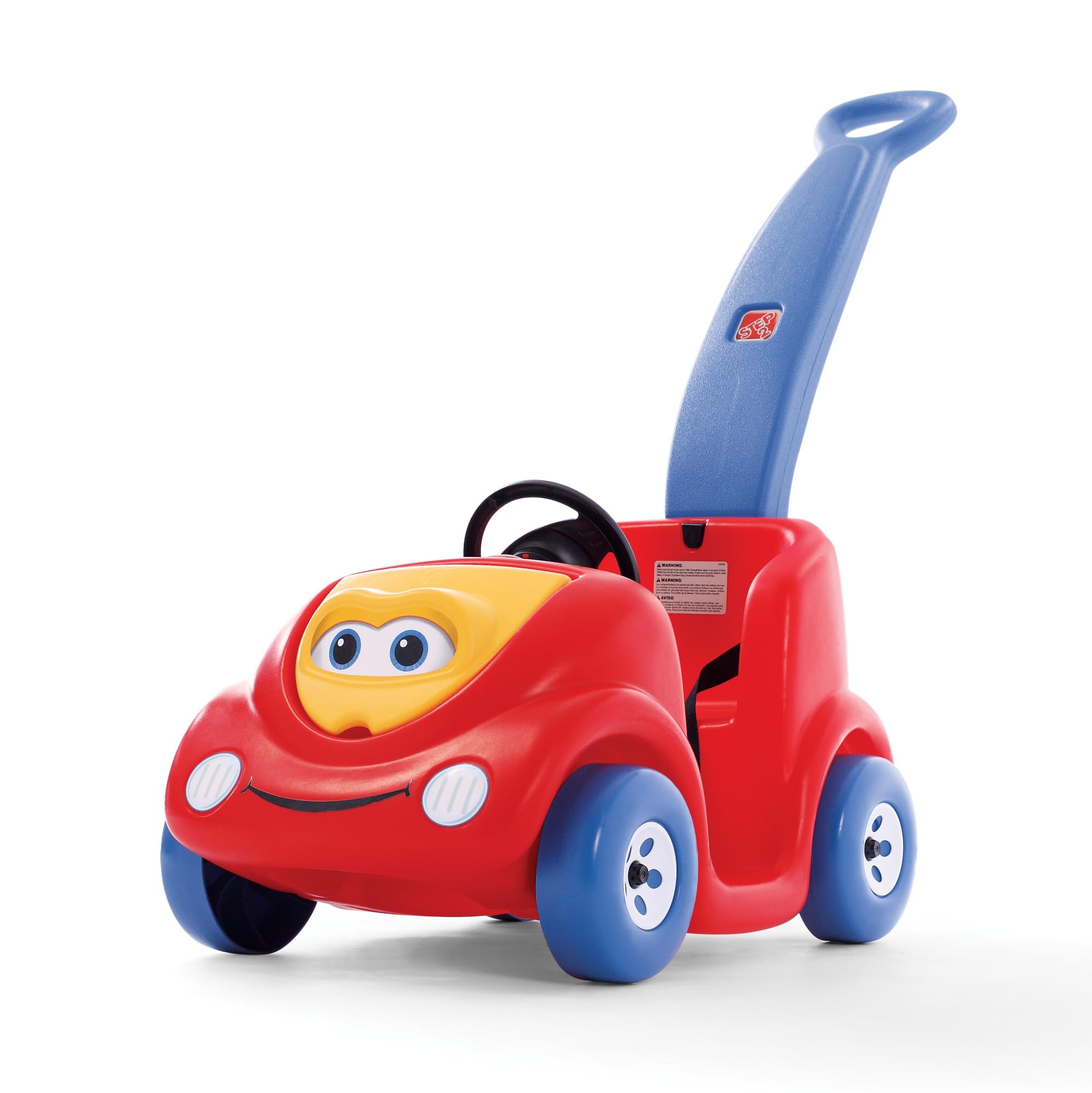 Photo 1 of **MISSING PARTS** Step2 Push Around Buggy Kids Push Car, Ride On Car with Seat Belt and Horn, Toddlers Ages 18 Months - 3 Years Old, Max Weight 50 lbs., Easy Storage, Ideal Stroller Substitute, Red