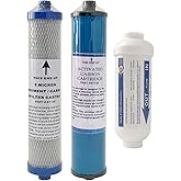 Water Filter Set Compatible with Millennium MRO-35, NO RO Membrane Included | Compatible with Millennium MRO-35, Lindyspring LSRO35, PureChoice AQPC-35, PURO-35, HERO II Series, NOT Fit Eclipse WRO-35