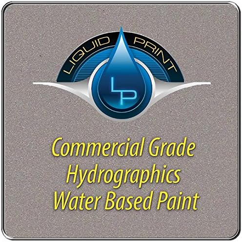 Silver Hydrographics Paint - 1 Gallon - Water Based - Liquid Print Hydrographics Paint Supplies