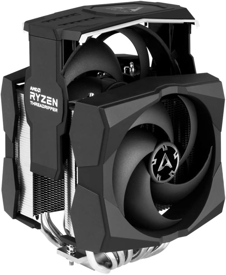 ARCTIC Freezer 50 TR (incl. A-RGB Controller), Dual Tower CPU Cooler for AMD Ryzen Threadripper SP3, sTR4, with A-RGB - Image 4