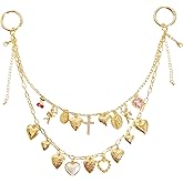 QTKJ Keychain for Women, Bag Charm, Hand-Woven Key Chain, Aesthetic Keychain, Bag Accessories Charms for Handbag, Backpack(Style 111