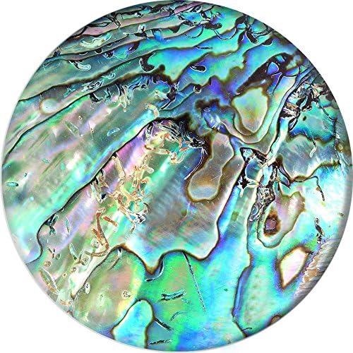 Pop Mounts Sockets, Expanding Stand and Grip for Cell Phone Holder Smartphones and Tablets - Faux Abalone
