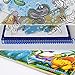 Aqua Doodle,Reusable Water-Reveal Activity Pads 2-pk 16 Pages Water Coloring Books Aqua Drawing Painting Toy Travel Kits with Bonus Pens for Kids (Zoo&Dinosaur)