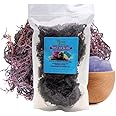 BUIE HOLISTIC HERBS Purple Irish Sea Moss 16 oz – 100% Natural, Wildcrafted & Sun-Dried from St. Lucia | Dr. Sebi Inspired, Nutrient-Rich Raw Sea Moss – Makes 240+ oz Gel for Health & Wellness