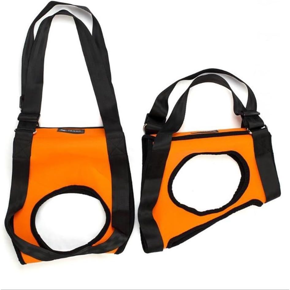 HYGMall 2 pcs/set Pet leg Elderly Disabled Harness Belt Chest Strap For fore leg hind Dog Aged Dog lift Support Rehabilitation Portable