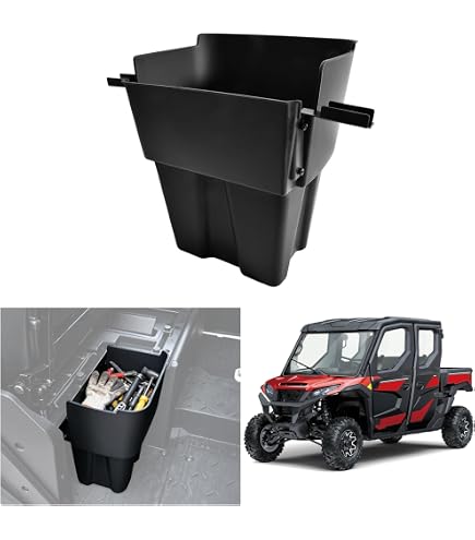 Amazon.com: POKIAUTO Under Seat Storage Box for Kawasaki Ridge