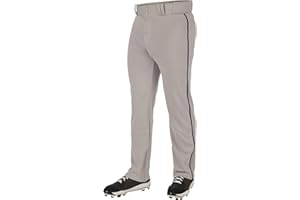 Champro Mens Triple Crown 2.0 Open Bottom Baseball Pants with Braid