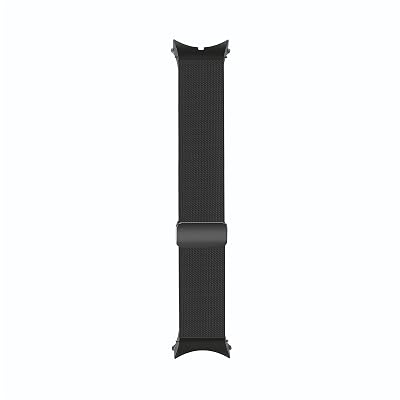 Samsung Galaxy Watch Milanese Band M/L, Black, Compatible Galaxy Watch 5 and Galaxy Watch 4, for 44MM Watches Only, Includes Cleaning Cloth