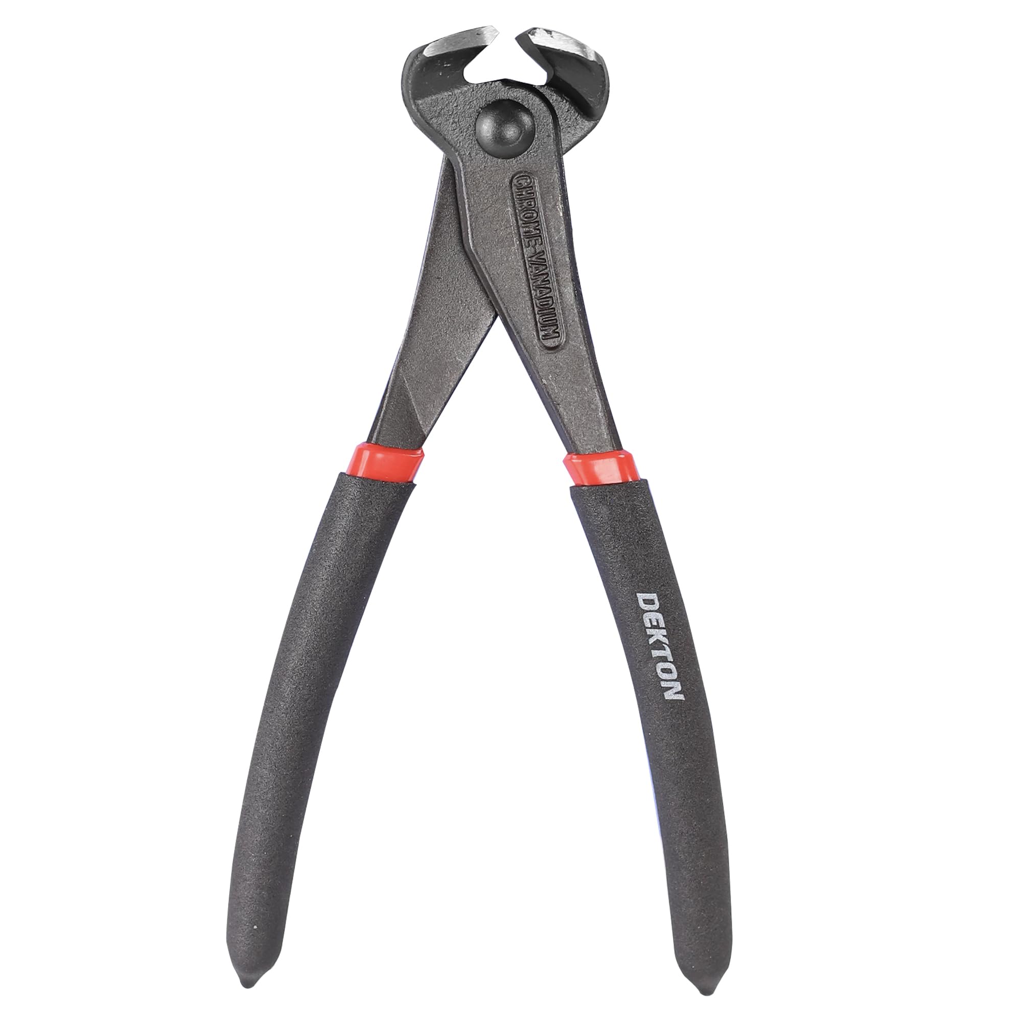 Dekton Pro Top Cutting Plier 8in/200mm-High-precision Cutting Tool For Wire, Cable, Small Fasteners| Heavy-duty Construction| Ergonomic Handles For Control| Ideal For Electrical|Durable & Long-lasting
