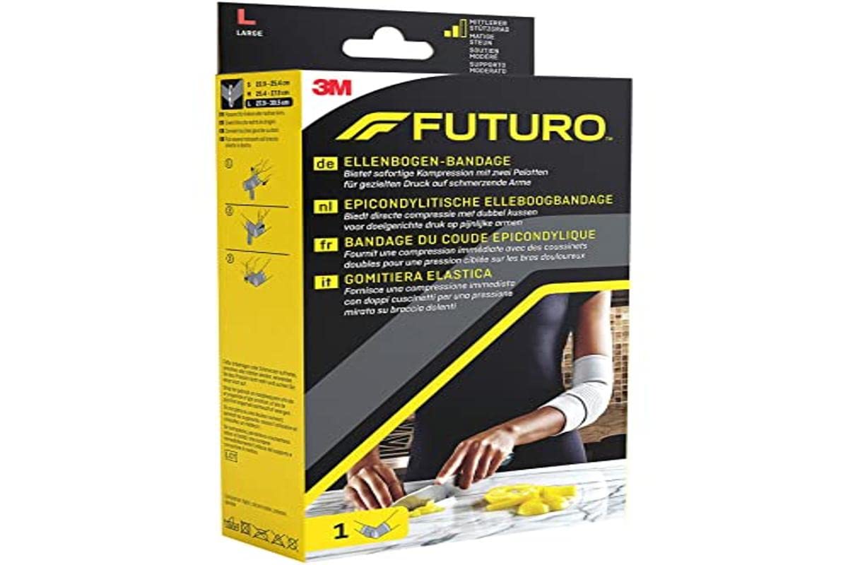 FUTURO FUT47863 Classic Ellenbogen-Bandage, beidseitig tragbar, Größe L