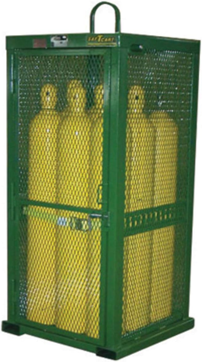 Saf-T-Cart 85" X 32" X 32" Steel Cylinder Cage With 5304-SEF Strap