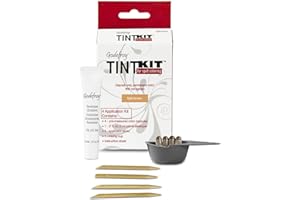 GODEFROY Professional Root Touch Up Hair Coloring Kit, Light Brown, 4 applications