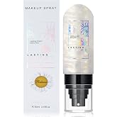 UCANBEMAKEUP Dewy Makeup Setting Spray Shimmer Glow Finish Hydrating Illuminating Finishing Spray for face Lightweight Long Lasting Make Up Fixing Hydrate Skin for a Bright Look 3.15 Fl Oz