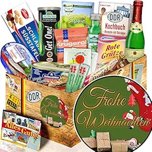 Frohe Weihnachten / Weihnachten Geschenk / Geschenk DDR Spezialitäten