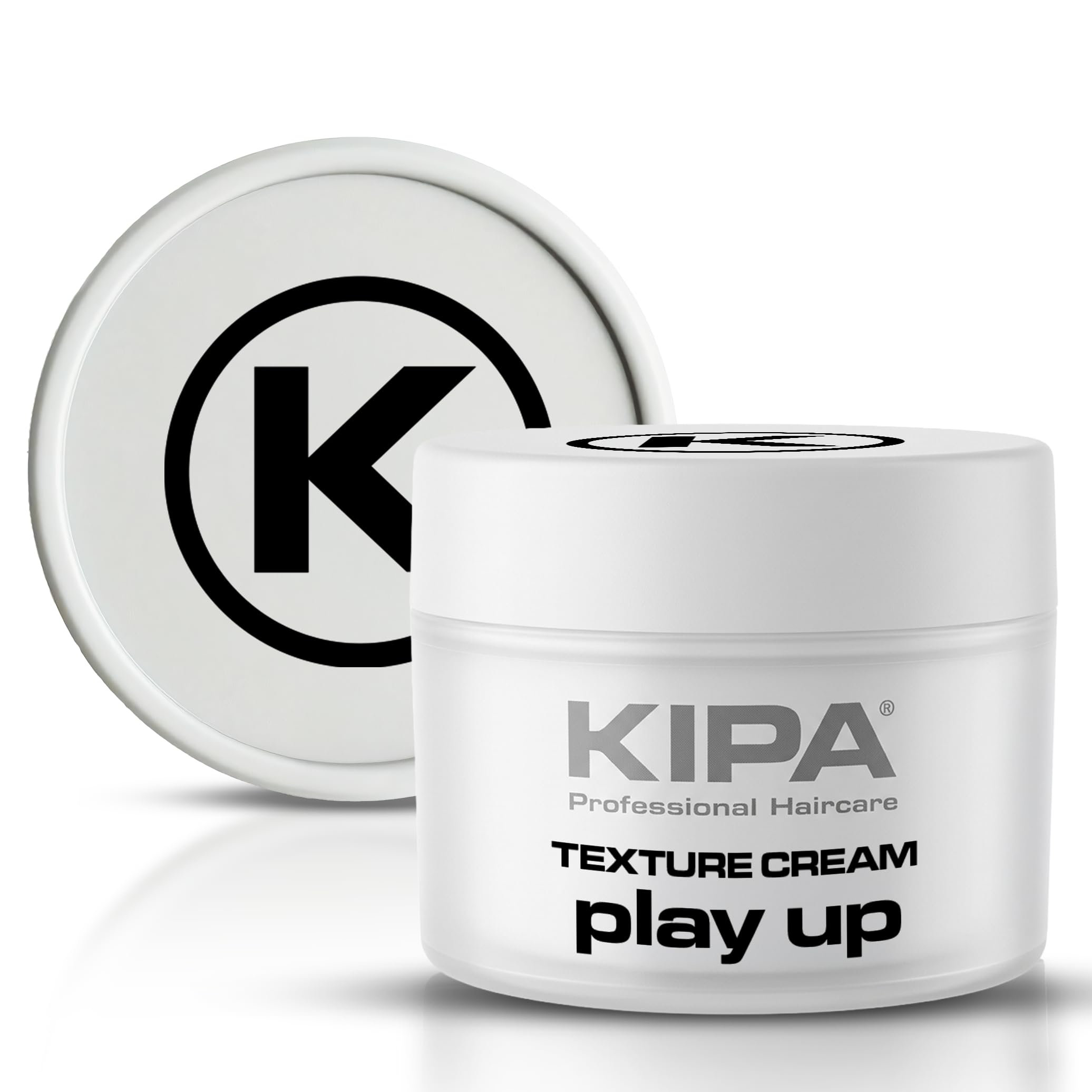 KIPA Play Up Texture Cream For Men | Light Hold & High Shine Hair Styling Cream | Water-Based Texturising Cream for Volume, Shape, Definition & Control | Natural, Non-Sticky, Easy Wash Out | 100ml