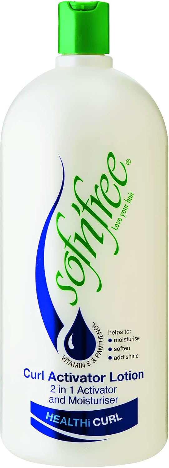 Sofn Curl Activator Lotion with Vitamin E & Panthenol for Natural Hair