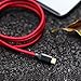 Anker 6ft / 1.8m Nylon Braided Tangle-Free Micro USB Cable with Gold-Plated Connectors for Android, Samsung, HTC, Nokia, Sony and More
