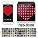 DIVOOM AURABOX Bluetooth 4.0 SMART LED Speaker with APP Control for Pixel Art Creation + Animation and Social Media Notification. Built-in Microphone for Handsfree Calling