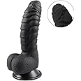 6.89" Inch Realistic Dildo, Lifelike Silicone Dildo with Suction Cup Ultra-Soft Flexible Adult Sex Toy for Vaginal G-spot and