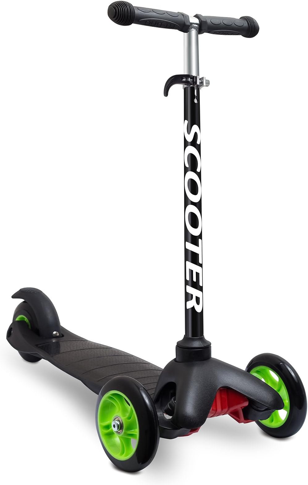Scooters for Kids Toddler Scooter - Deluxe Aluminum 3 Wheel Glider w/ Kick n Go, Lean 2 Turn Wheels, Step 4 Brake, Toddlers Training Three Wheeled Kid Ride on Toys Best for Little Boys & Girls