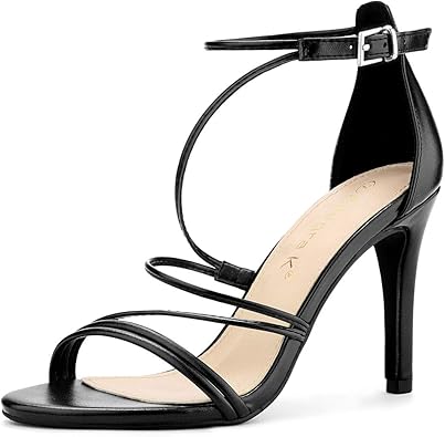 strappy stilettos