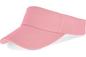 Topbuti Kids Girls Boys Visor Sports Athletic Sun Visor Hats Adjustable Cotton Tennis Golf Visor Hat Beach Hat Baseball Cap