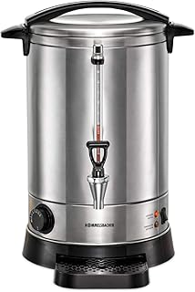 ROMMELSBACHER Heißgetränkeautomat GA 1700 - 13 Liter, Ablaufhahn, doppelwandiges Gehäuse aus Edelstahl, wärmeisoliert, Füllstandsanzeige, stufenlose Temperaturregelung