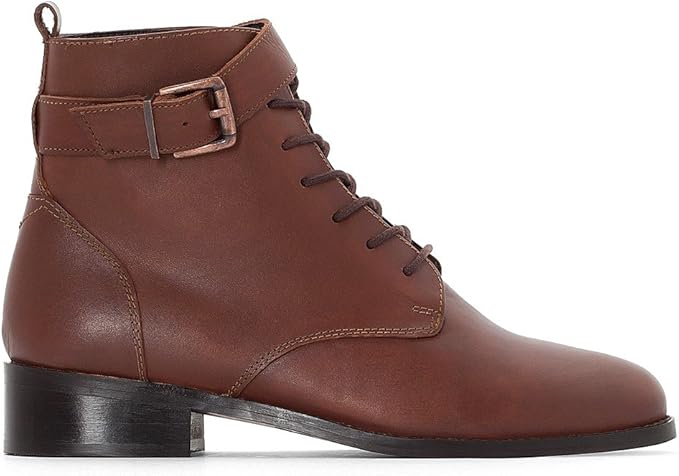 ladies wide fit brown boots