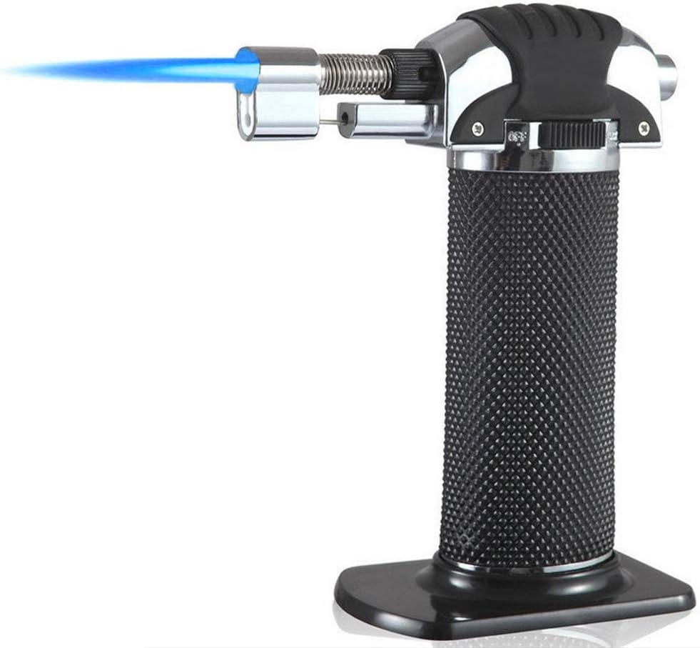 Heyue Butane Torch, Refillable Kitchen Gas Torch Lighter