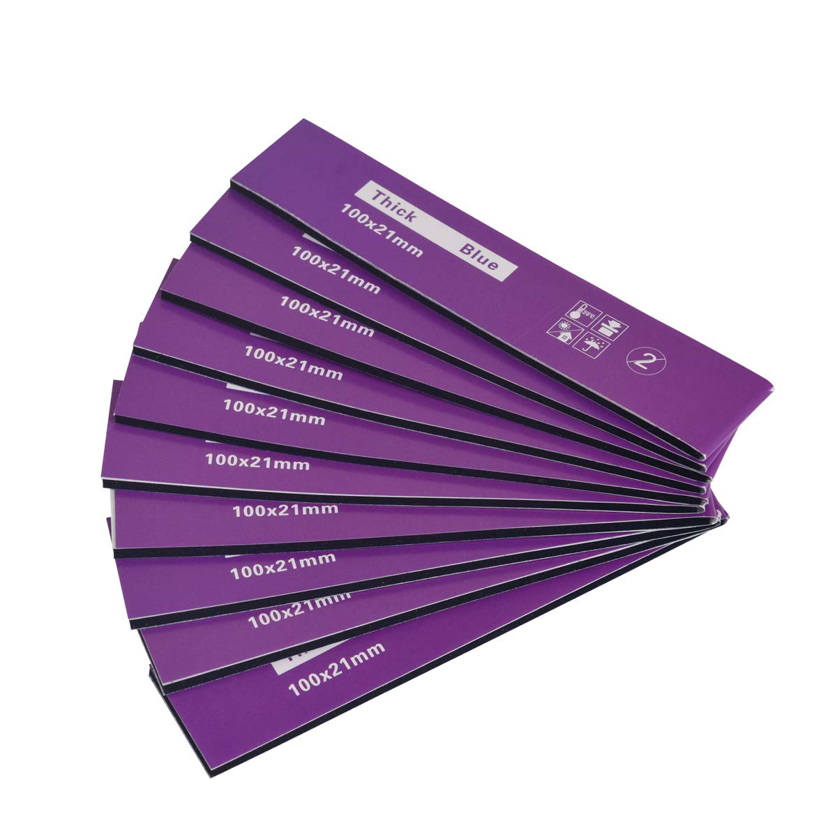 200Sheet Dental Articulating Papers, Thick Type Straight Shape