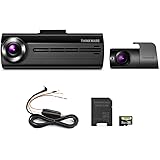 THINKWARE FA200 Dash Cam Bundle with Front & Rear Cam, Hardwiring Cable, 16GB MicroSD Card Included, Built-in WiFi