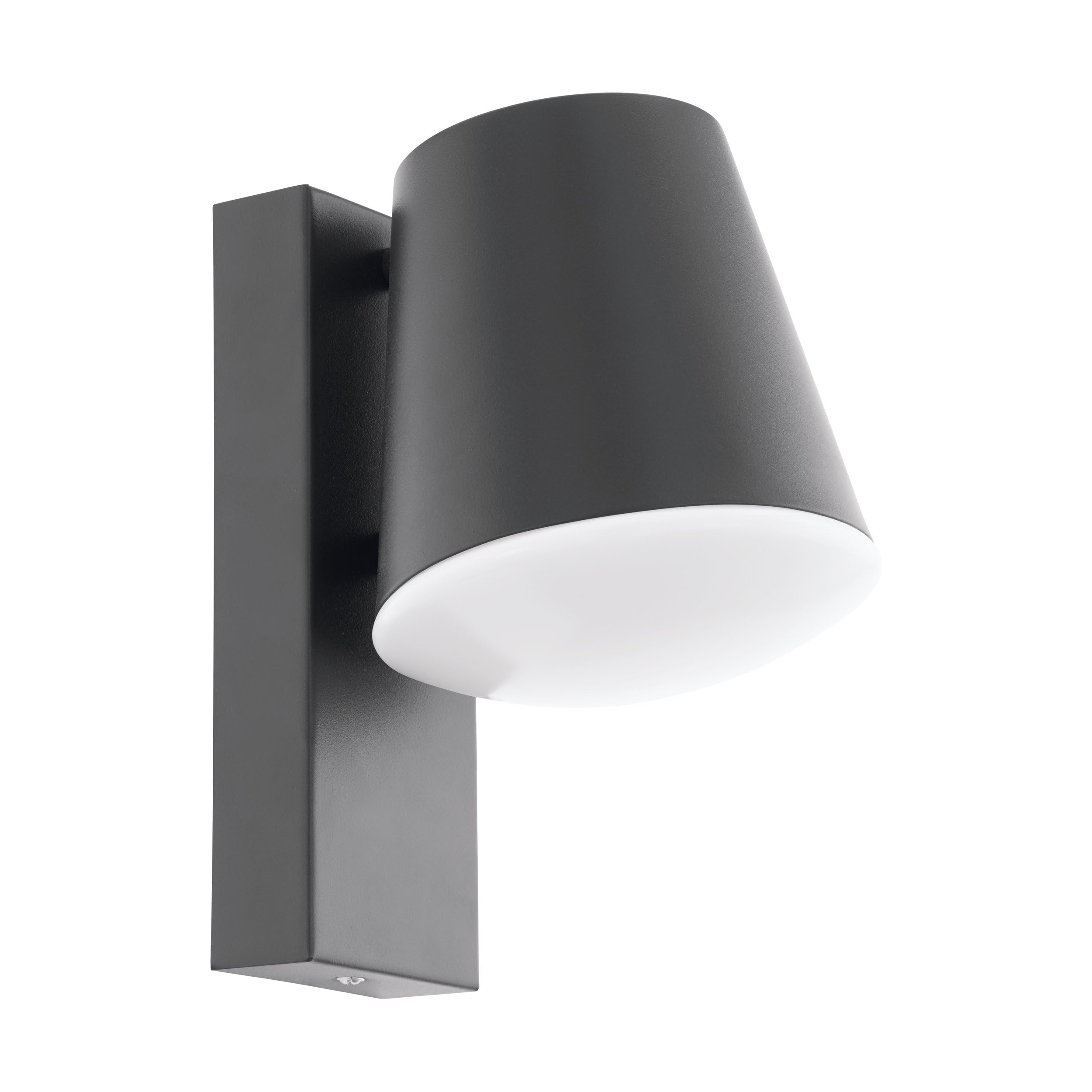 EGLO 97482 CALDIERO-C Exterior Wall Light in Black Zinc-Plated Steel