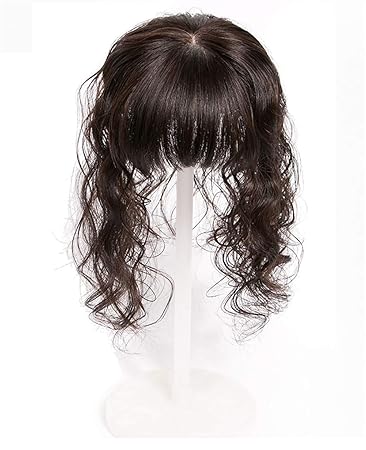 Amazon Com 4 X 4 7 Silk Base Human Hair Crown Topper With