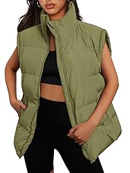 AUTOMET Womens Puffer Vests Fall Fashion Clothes