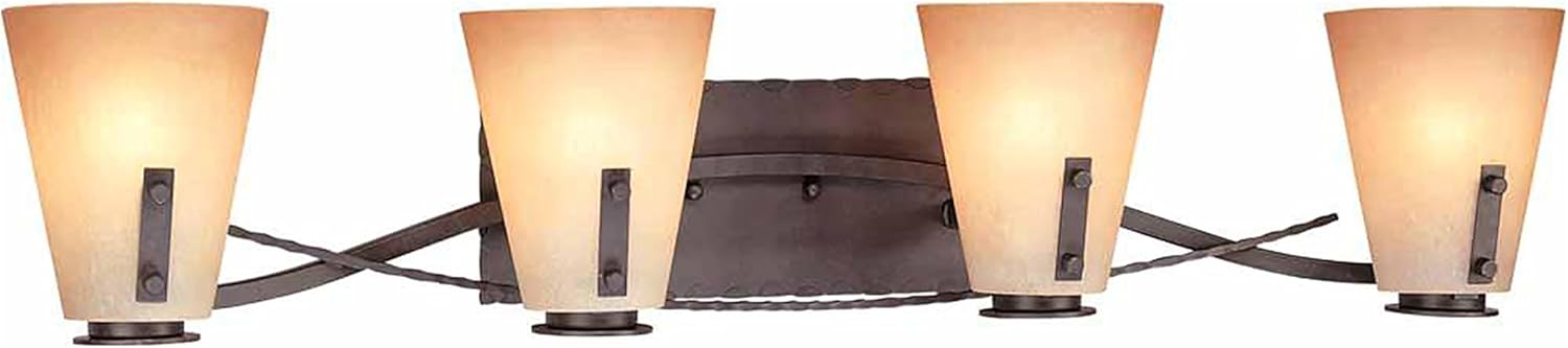 Best Wrought Iron Vanity Lighting