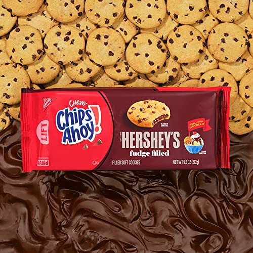 CHIPS AHOY! Chewy Hershey's Fudge Filled Soft Cookies, 12 9.6 oz