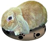 SnuggleSafe Original Microwave Heating Pad Disc Pet Bed with Free Cover view 4
