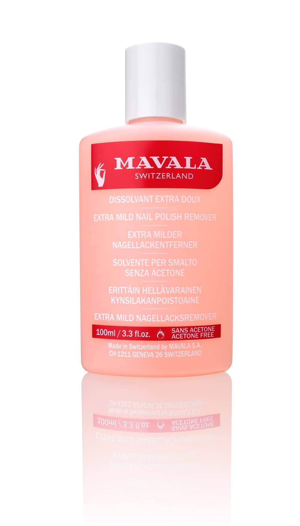 MAVALAExtra Mild Nail Polish Remover, 3.3 Ounce